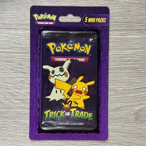 Pokémon Trick Or Treat | 5 Mini Packs | Brand New Sealed